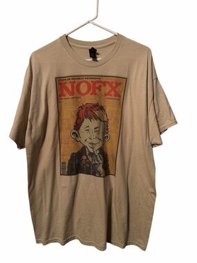 NOFX "Punk in Drublic" T-Shirt  MADtv Size XL New Fatwreck Punk in Drublic